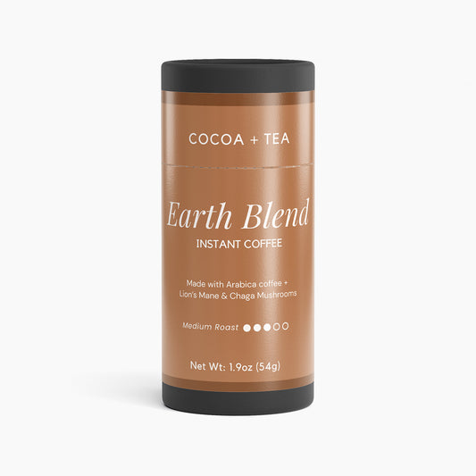 Earth Blend Instant Mushroom Coffee (Medium Roast)