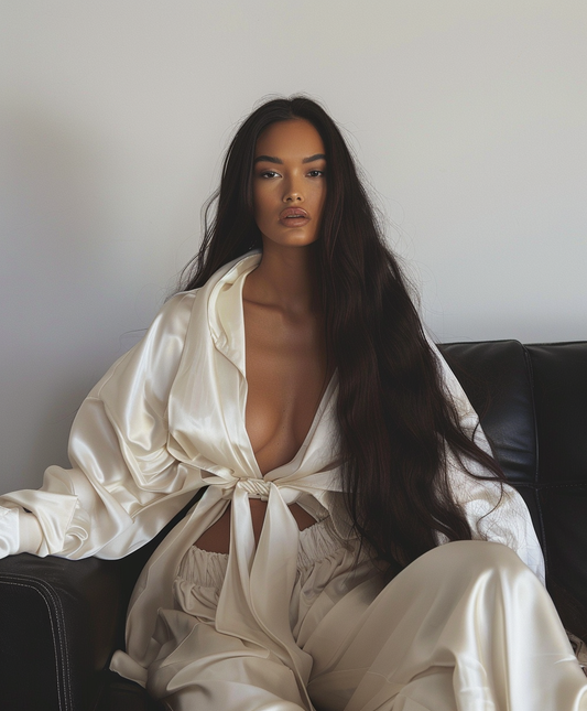 The Pearl Silk Sleep Set